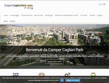 Tablet Screenshot of campercagliaripark.it